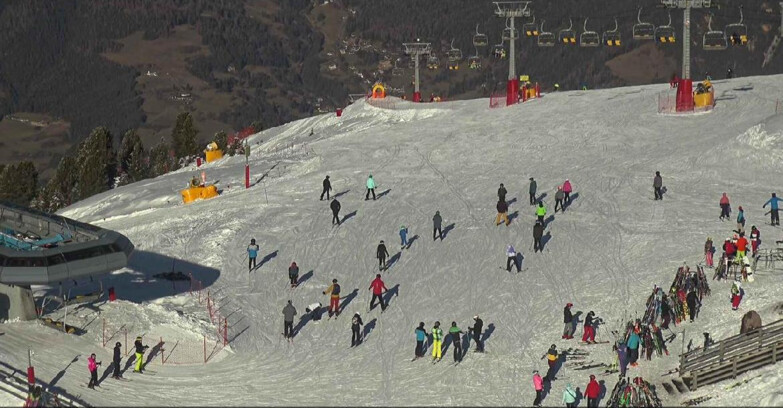 Webcam Alpe-Cermis - Seggiovia e pista Lagorai