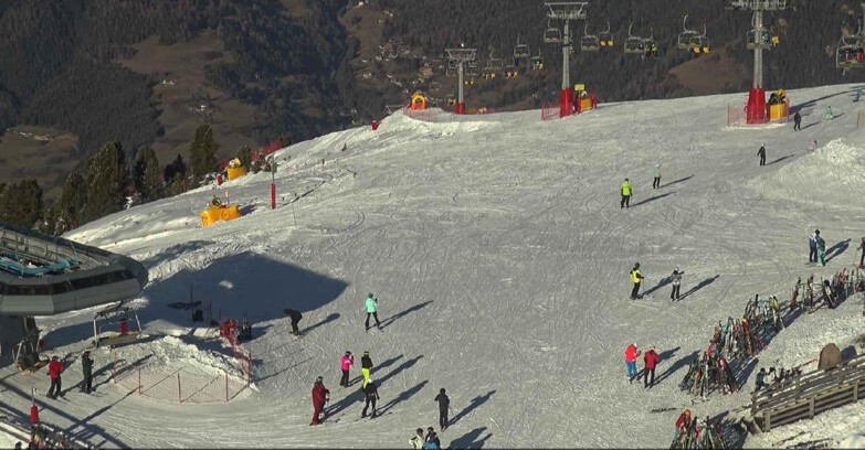 Webcam Alpe-Cermis - Seggiovia e pista Lagorai
