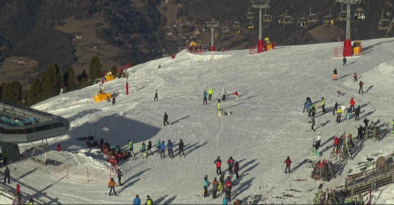 Webcam Alpe-Cermis - Seggiovia e pista Lagorai