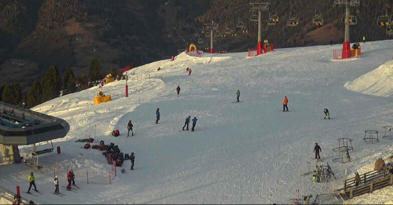 Webcam Alpe-Cermis - Seggiovia e pista Lagorai