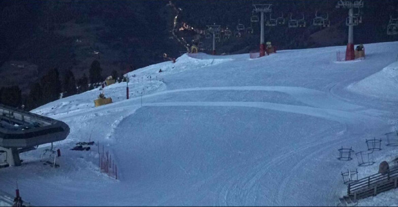 Webcam Alpe Cermis  - Chairlift and slope Lagorai