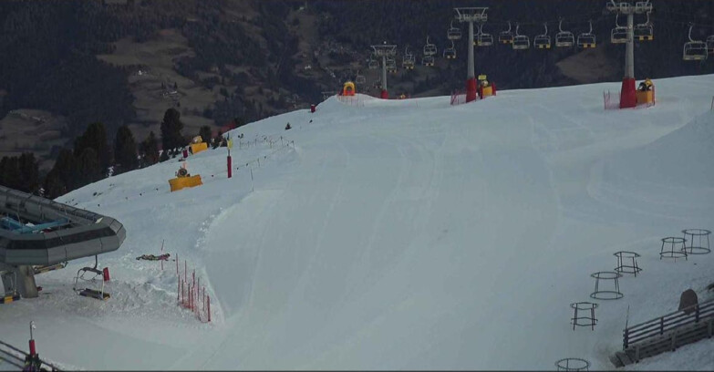 Webcam Alpe Cermis - Sesselbahn und Piste Lagorai