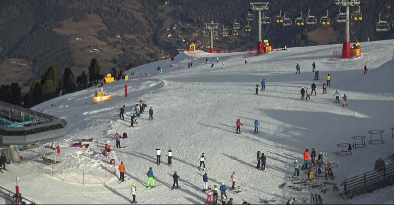 Webcam Alpe Cermis  - Chairlift and slope Lagorai