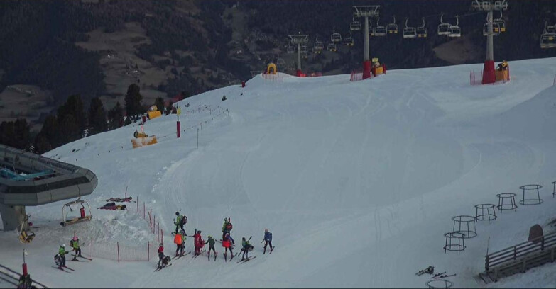 Webcam Alpe Cermis  - Chairlift and slope Lagorai