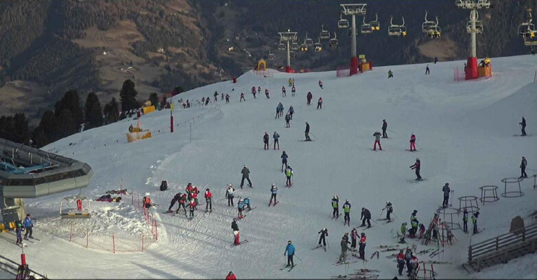 Webcam Alpe Cermis  - Chairlift and slope Lagorai