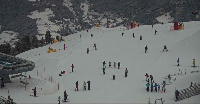 Webcam Alpe Cermis - Sesselbahn und Piste Lagorai