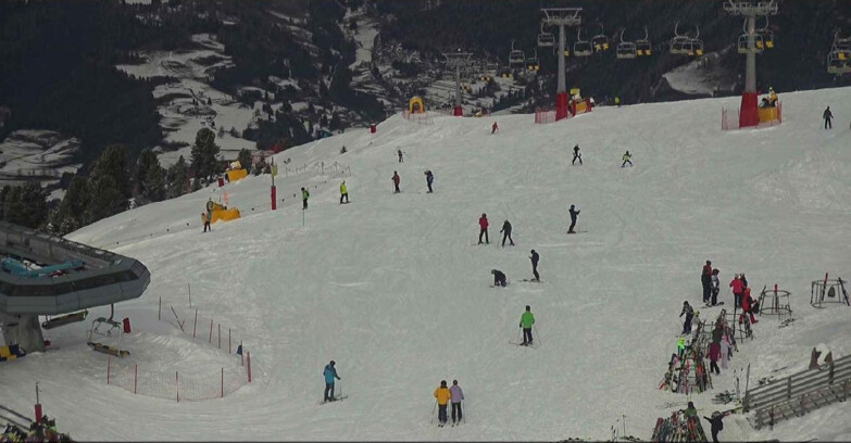 Webcam Alpe Cermis - Sesselbahn und Piste Lagorai