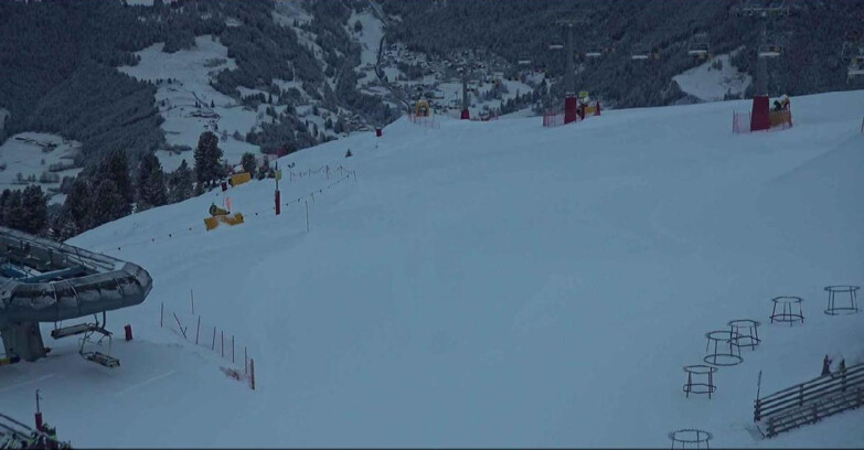 Webcam Alpe Cermis - Sesselbahn und Piste Lagorai