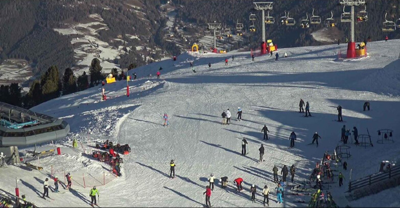 Webcam Alpe Cermis  - Chairlift and slope Lagorai