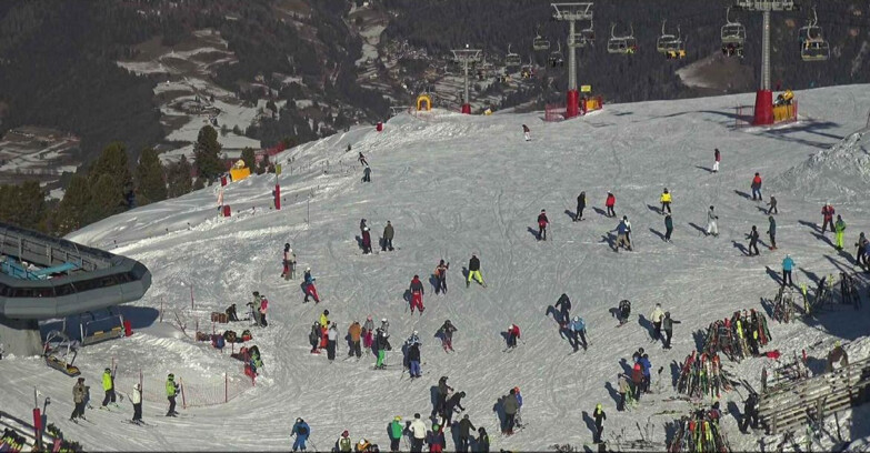 Webcam Alpe Cermis  - Chairlift and slope Lagorai