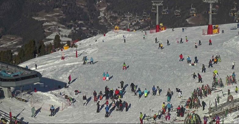 Webcam Alpe Cermis  - Chairlift and slope Lagorai