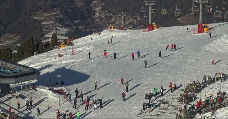 Webcam Alpe Cermis  - Chairlift and slope Lagorai