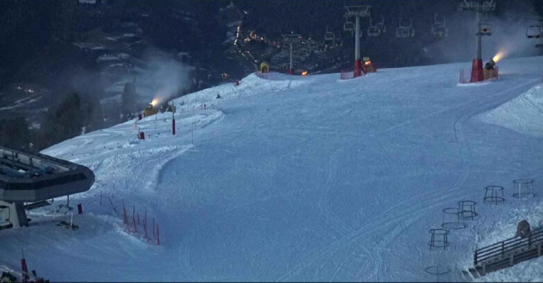 Webcam Alpe Cermis  - Chairlift and slope Lagorai