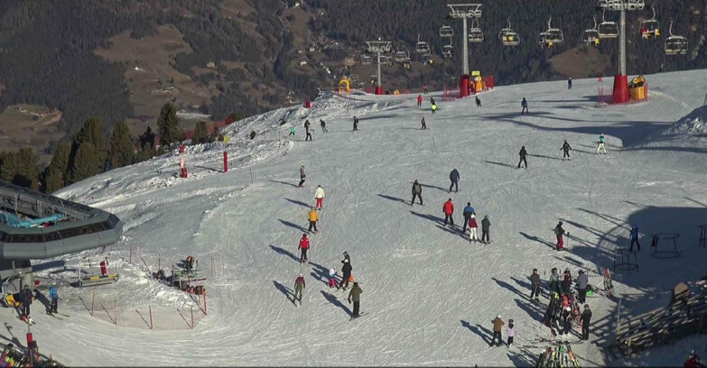 Webcam Alpe-Cermis - Seggiovia e pista Lagorai