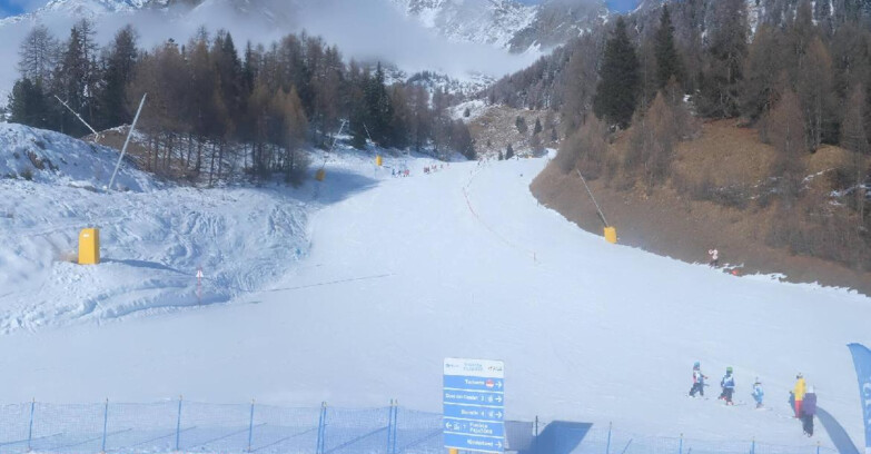 Webcam Pejo 3000 - Campo Scuola Scoiattolo