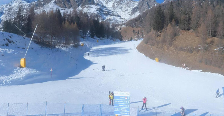 Webcam Pejo 3000 - Campo Scuola Scoiattolo