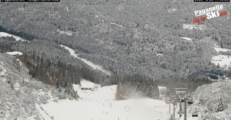 Webcam Paganella Ski -Андало-Фаи-делла-Паганелла  -  Rifugio Albi de Mez