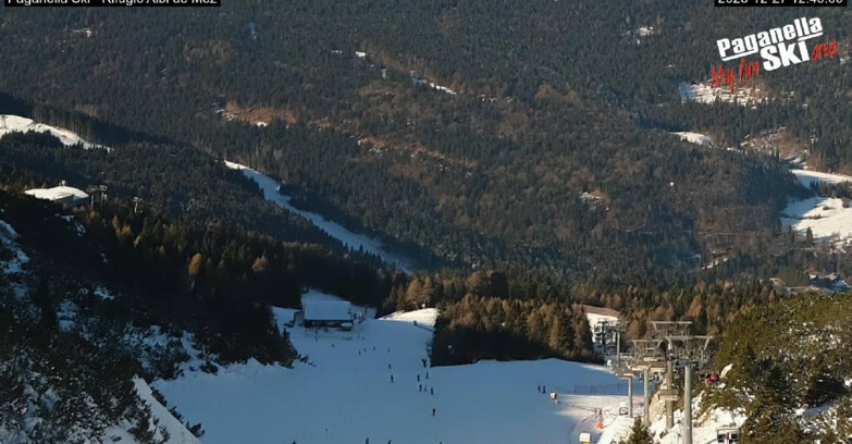 Webcam Paganella Ski – Andalo – Fai della Paganella -  Rifugio Albi de Mez