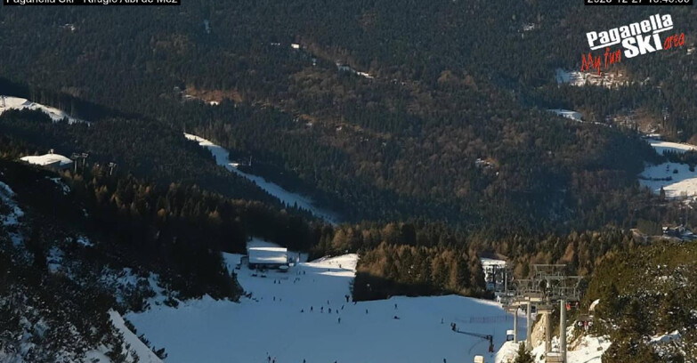 Webcam Paganella Ski – Andalo – Fai della Paganella -  Rifugio Albi de Mez