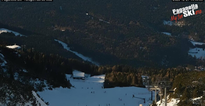 Webcam Paganella Ski – Andalo – Fai della Paganella -  Rifugio Albi de Mez