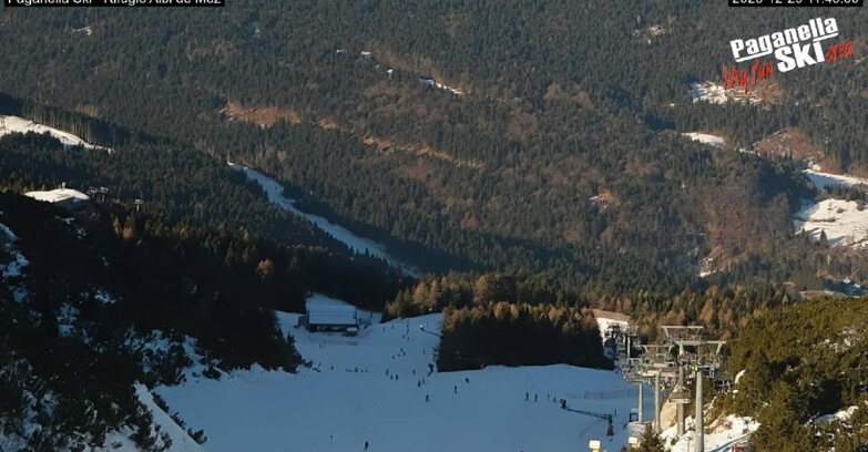 Webcam Paganella Ski -Андало-Фаи-делла-Паганелла  -  Rifugio Albi de Mez