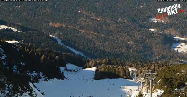 Webcam Paganella Ski -Андало-Фаи-делла-Паганелла  -  Rifugio Albi de Mez