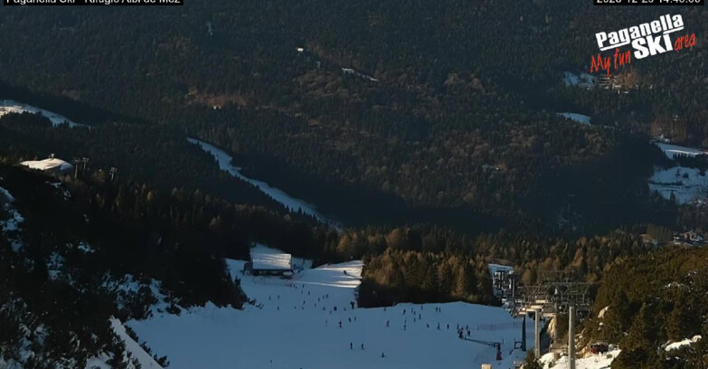 Webcam Paganella Ski – Andalo – Fai della Paganella -  Rifugio Albi de Mez