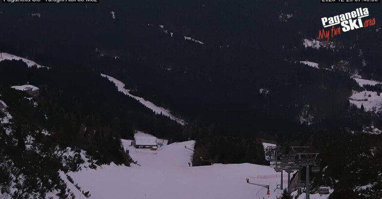 Webcam Paganella Ski -Андало-Фаи-делла-Паганелла  -  Rifugio Albi de Mez
