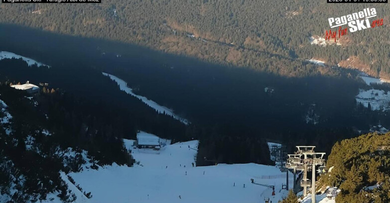 Webcam Paganella Ski -Андало-Фаи-делла-Паганелла  -  Rifugio Albi de Mez