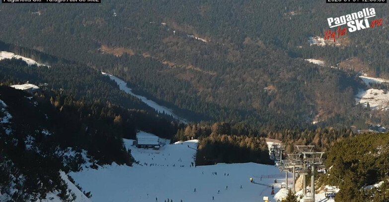 Webcam Paganella Ski -Андало-Фаи-делла-Паганелла  -  Rifugio Albi de Mez
