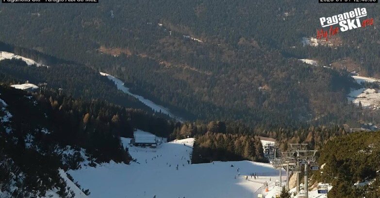 Webcam Paganella Ski -Андало-Фаи-делла-Паганелла  -  Rifugio Albi de Mez