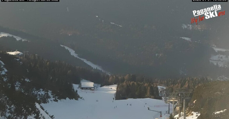 Webcam Paganella Ski -Андало-Фаи-делла-Паганелла  -  Rifugio Albi de Mez