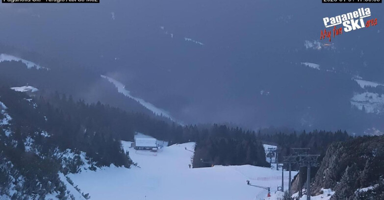 Webcam Paganella Ski -Андало-Фаи-делла-Паганелла  -  Rifugio Albi de Mez