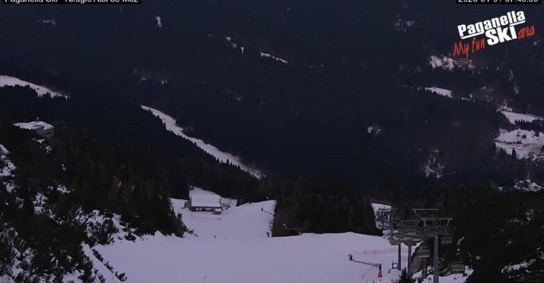 Webcam Paganella Ski -Андало-Фаи-делла-Паганелла  -  Rifugio Albi de Mez