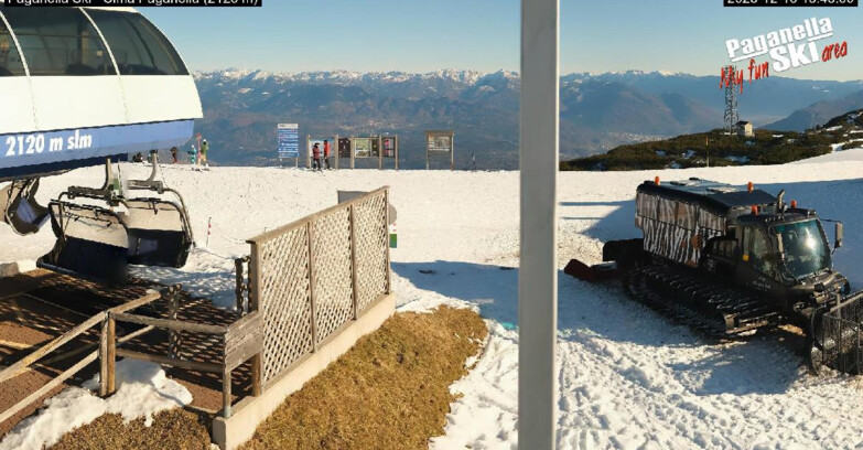 Webcam Paganella Ski – Andalo – Fai della Paganella - Cima Paganella