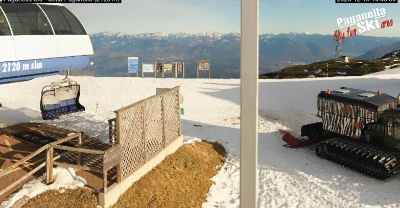 Webcam Paganella Ski – Andalo – Fai della Paganella - Cima Paganella