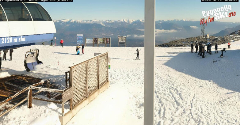 Webcam Paganella Ski – Andalo – Fai della Paganella - Cima Paganella