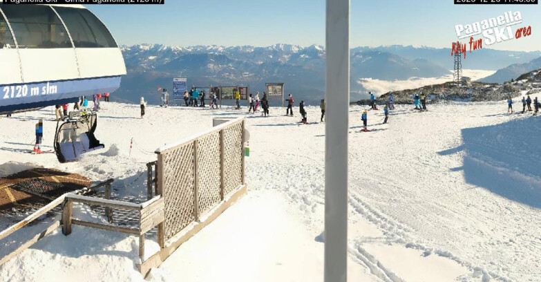 Webcam Paganella Ski – Andalo – Fai della Paganella - Cima Paganella