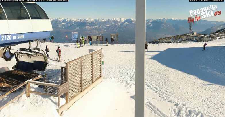 Webcam Paganella Ski – Andalo – Fai della Paganella - Cima Paganella
