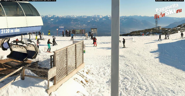 Webcam Paganella Ski – Andalo – Fai della Paganella - Cima Paganella