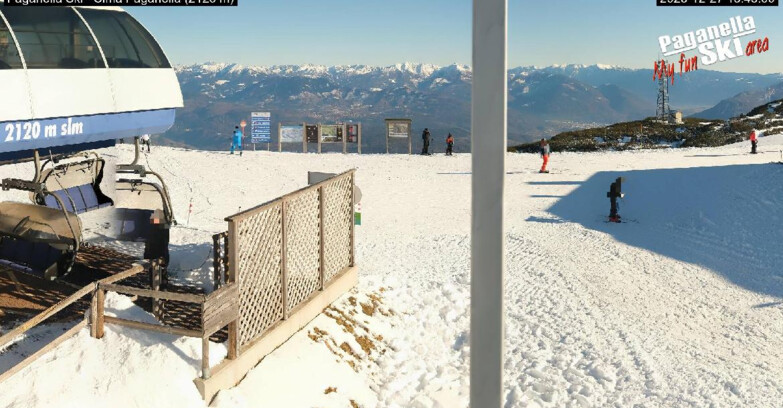 Webcam Paganella Ski – Andalo – Fai della Paganella - Cima Paganella