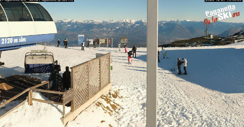 Webcam Paganella Ski – Andalo – Fai della Paganella - Cima Paganella