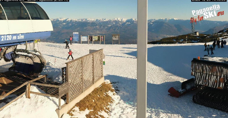 Webcam Paganella Ski – Andalo – Fai della Paganella - Cima Paganella