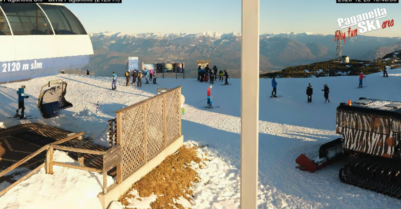 Webcam Paganella Ski – Andalo – Fai della Paganella - Cima Paganella