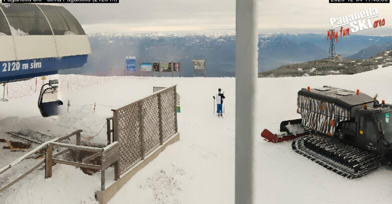 Webcam Paganella Ski – Andalo – Fai della Paganella - Cima Paganella