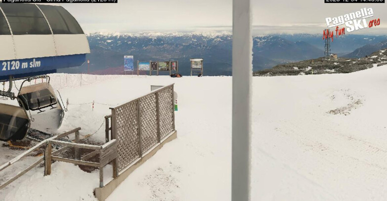 Webcam Paganella Ski – Andalo – Fai della Paganella - Cima Paganella