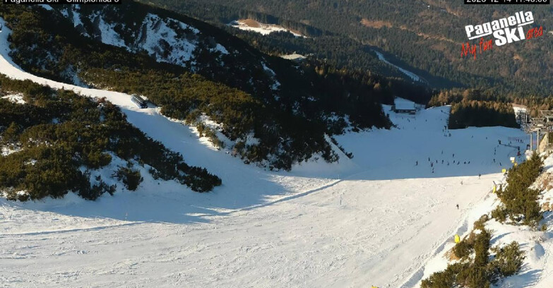 Webcam Paganella Ski – Andalo – Fai della Paganella - Pista Olimpionica 3