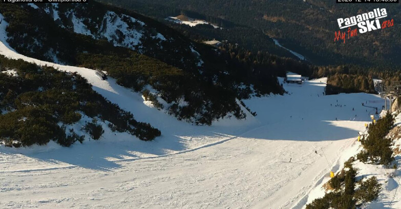 Webcam Paganella Ski – Andalo – Fai della Paganella - Pista Olimpionica 3