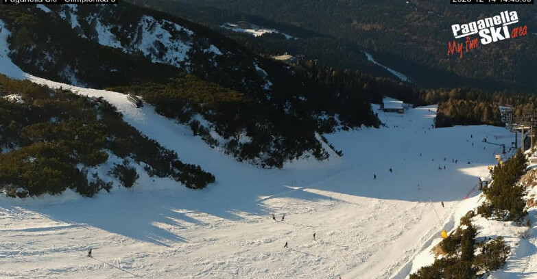 Webcam Paganella Ski – Andalo – Fai della Paganella - Pista Olimpionica 3