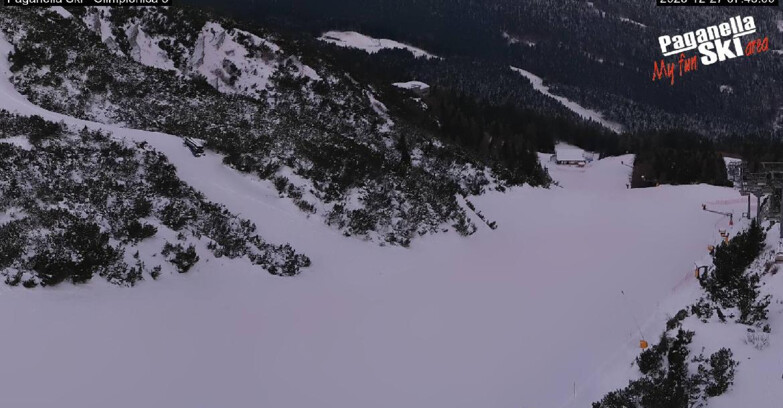 Webcam Paganella Ski – Andalo – Fai della Paganella - Pista Olimpionica 3